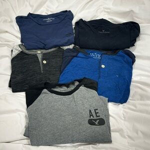 Lot of 5 American Eagle men’s t shirts